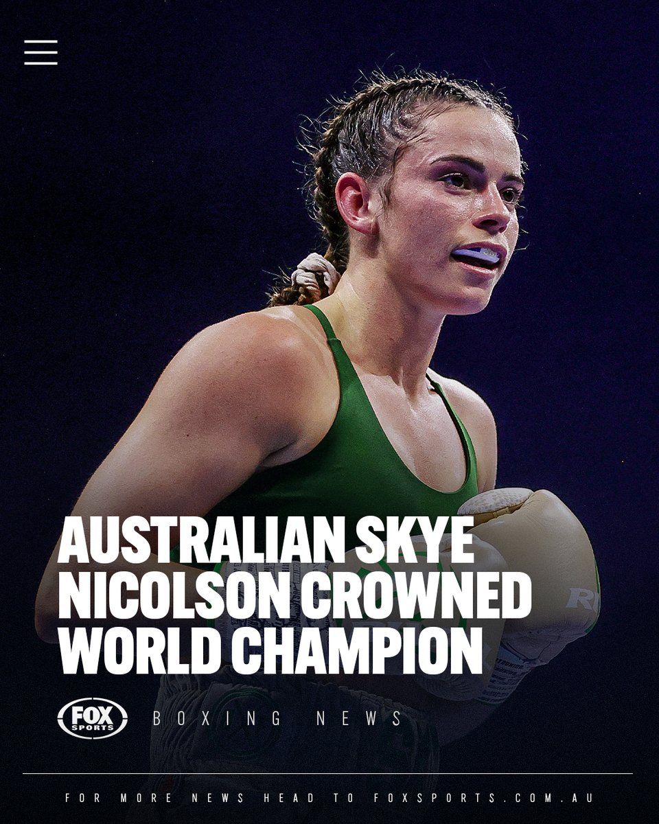 Australia has a new boxing queen with Skye Nicolson becoming a world champion for the first time. Nicolson on Sunday broke Australia’s Las Vergas curse with a dominant unanimous decision win over Sarah Mahfoud in their WBC featherweight title fight.