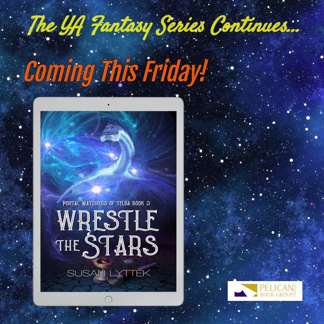 Coming this Friday from @SusanLyttek and @PelicanBookGrp. The adventure continues.
#YAlit #yafantasy #Christfic #Preorder #amreading #adventure #ilovebooks
amazon.com/Wrestle-Stars-…