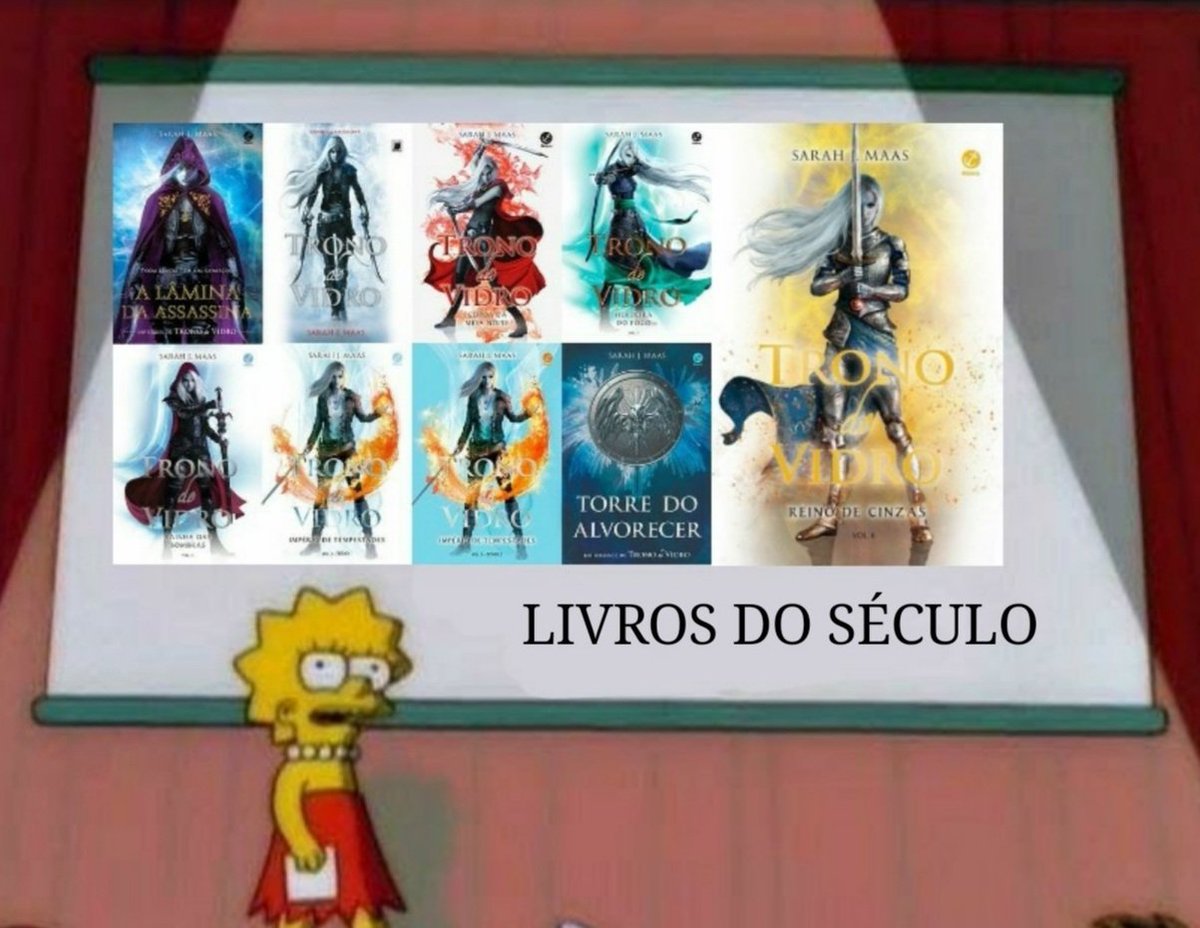 caso o twitter acabe eu vou espalhar a palavra de trono de vidro por essa rede social até o último minuto 🙌🏼

 leiam a sagrada palavra, 8 livros que vocês vão chorar em todos✨️