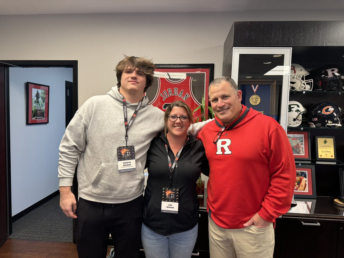Great to see @RaedynBruens1 spending time with Coach @GregSchiano this weekend @RFootball #MosleyMade @ESPNPC1043 @AdebanjiBamide1 @Andy_Villamarzo
