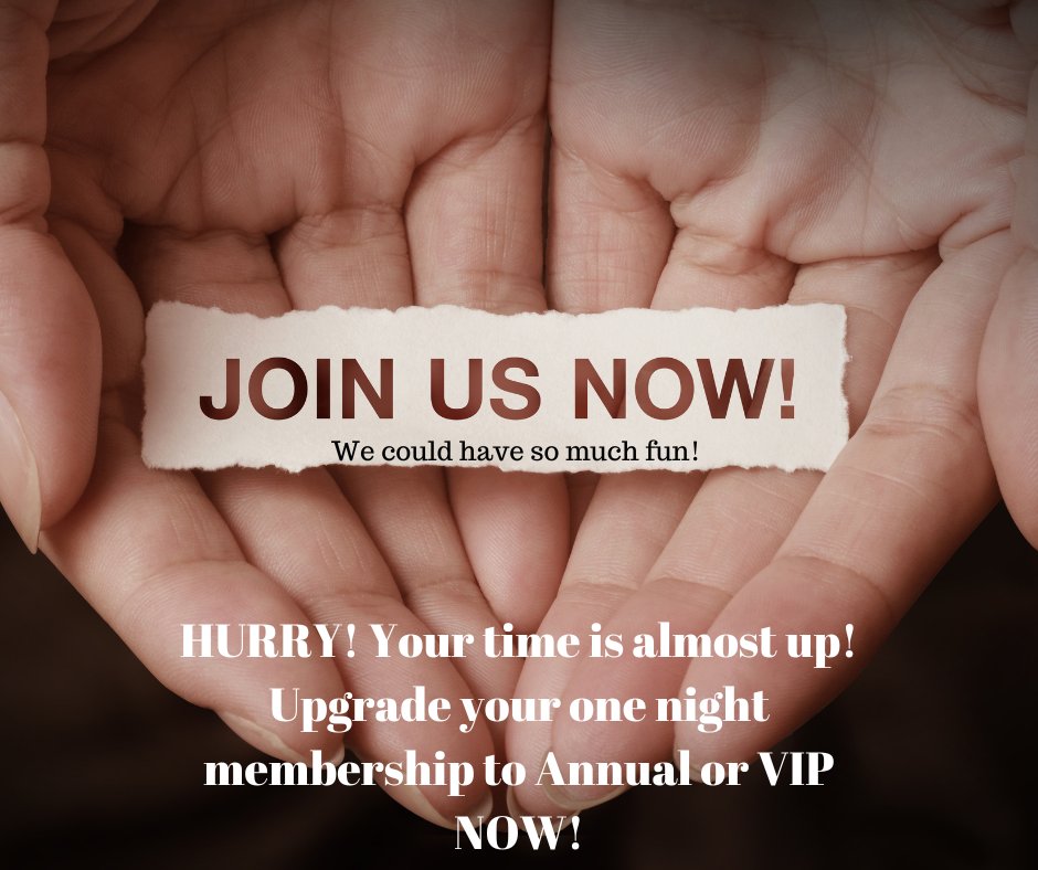 For those that visited this weekend, apply your One-Night TRIAL Membership funds toward your Annual or VIP Membership. You have have midnight to upgrade! Complete your transaction today! eventbrite.com/o/jacksonville…