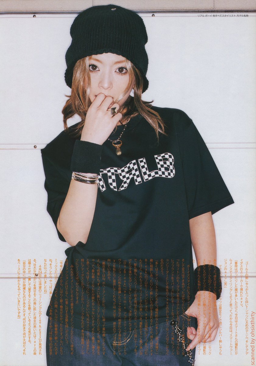 smart magazine 
April 2002
#ayumihamasaki #浜崎あゆみ #MTRLB