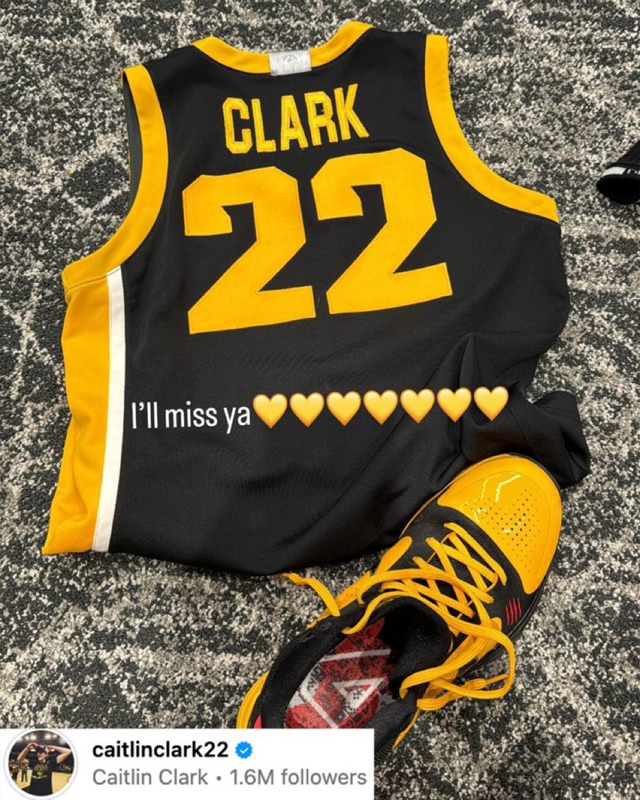Caitlin Clark signing off🔥🤧🐐