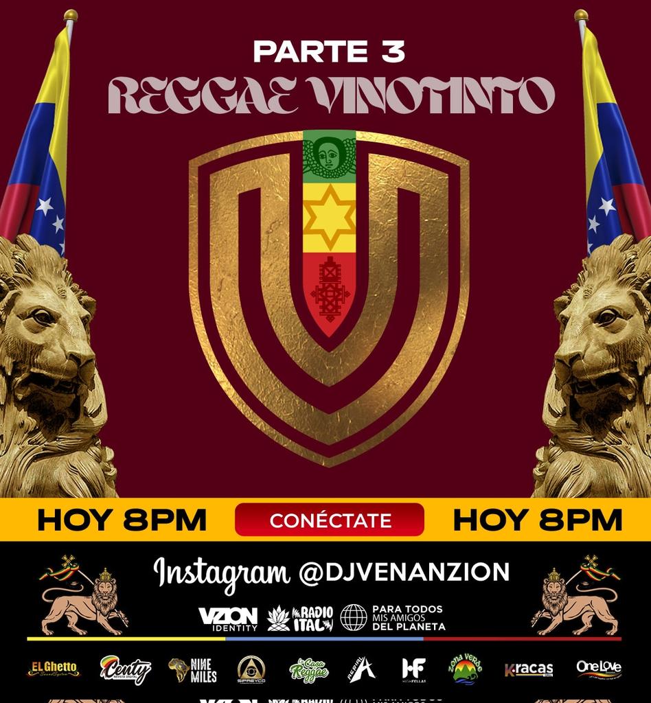 Esta noche #ReggaeVinotinto #instagram #live