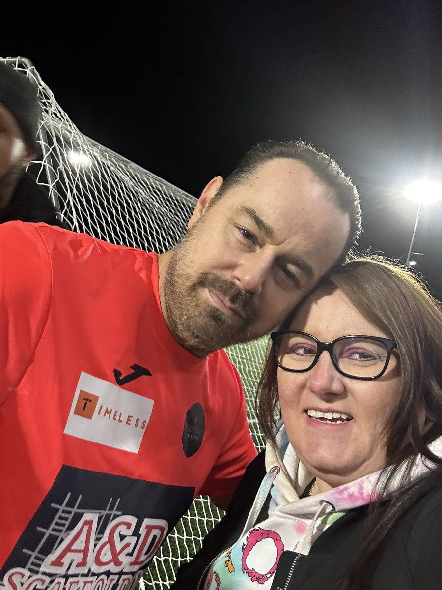 Only got to see the awesome @MrDDyer AGAIN at Chatham FC 😍 Absolute gent ☺️ @Sellebrity_UK