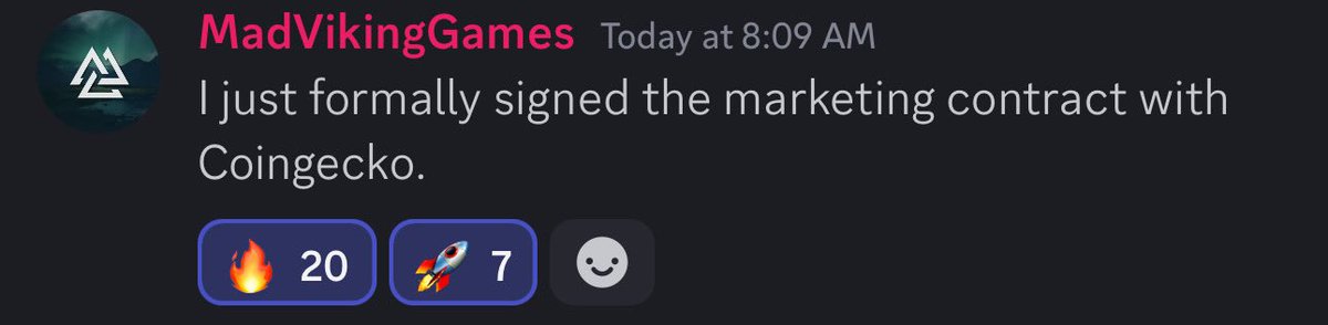 chriskochrunner's tweet photo. I just want everyone to look over this and think of the potential of this coin after this marketing happens. $MVG If you’re still sleeping on this token this is the last shot until Pluto comes @coingecko @MadVikingGames #Marketing #bnb #BTC #cryto #gaming #p2Egame #moon #eclipse https://t.co/VCrkvD4itN