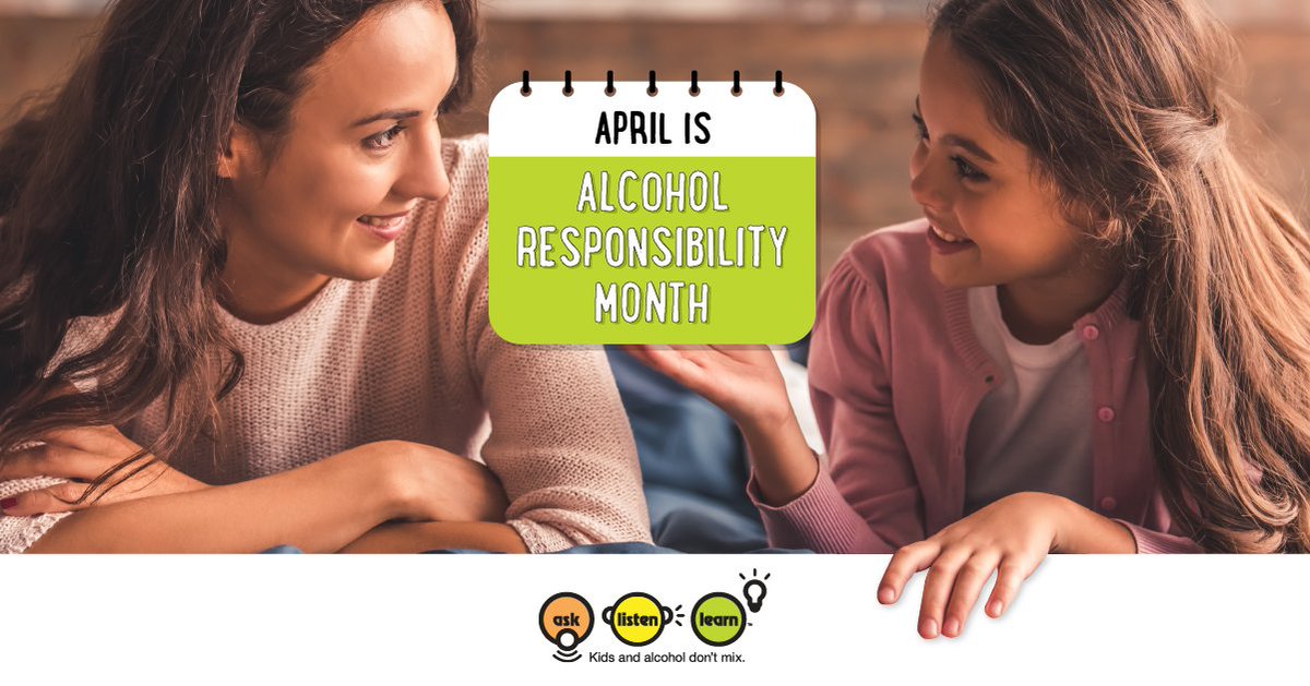 April is Alcohol Responsibility Month. It is a perfect time to start those meaningful conversations with kids on the importance of saying 'YES' to a healthy lifestyle and 'NO' to underage drinking! bit.ly/3RreN6H