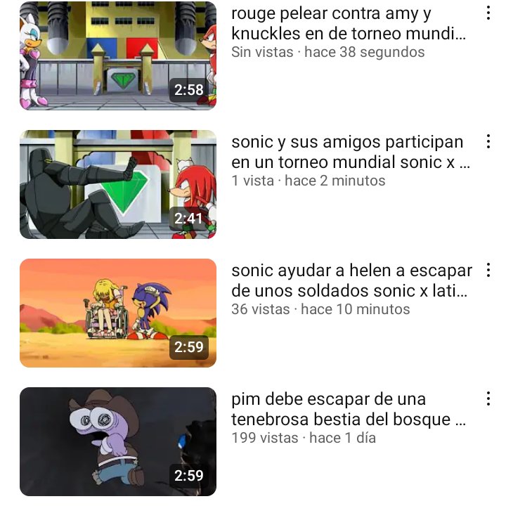 #nuevovideo ya están disponible los nuevos videos sobre sonic x en mi canal de putotu 

link para ver mi canal:youtube.com/@delladuck2