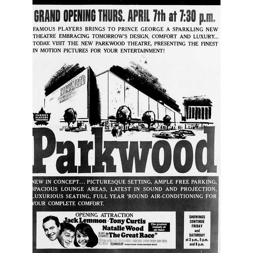 PG_Designs's tweet photo. Do  you remember the Parkwood theatre?  It opened on this day in 1966 with the movie "The Great Race"
The mall itself would not open until Aug. Do you remember a movie you saw there? #alwaysbecreating https://t.co/7mu61Y3Iqz
