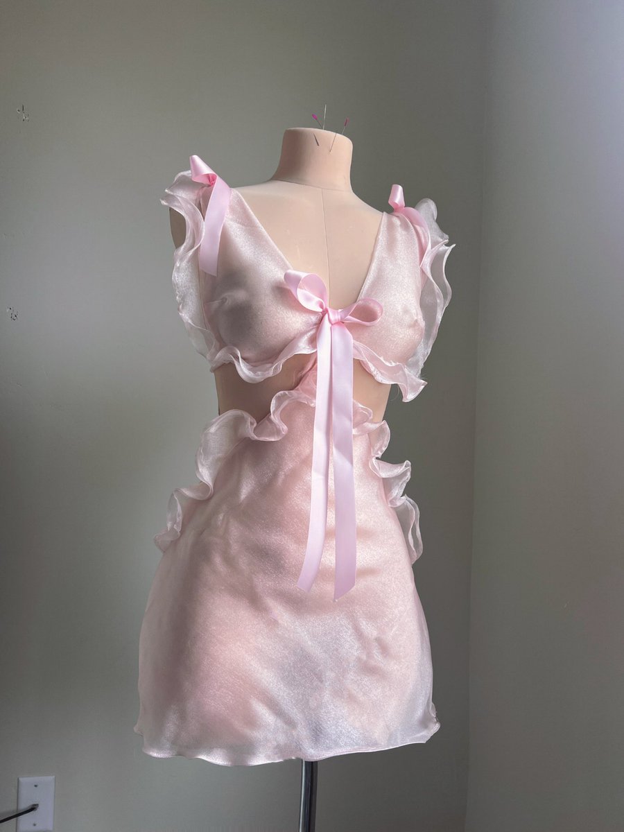 This dress I made for my spiral ruffles tutorial might my favorite accidental make
