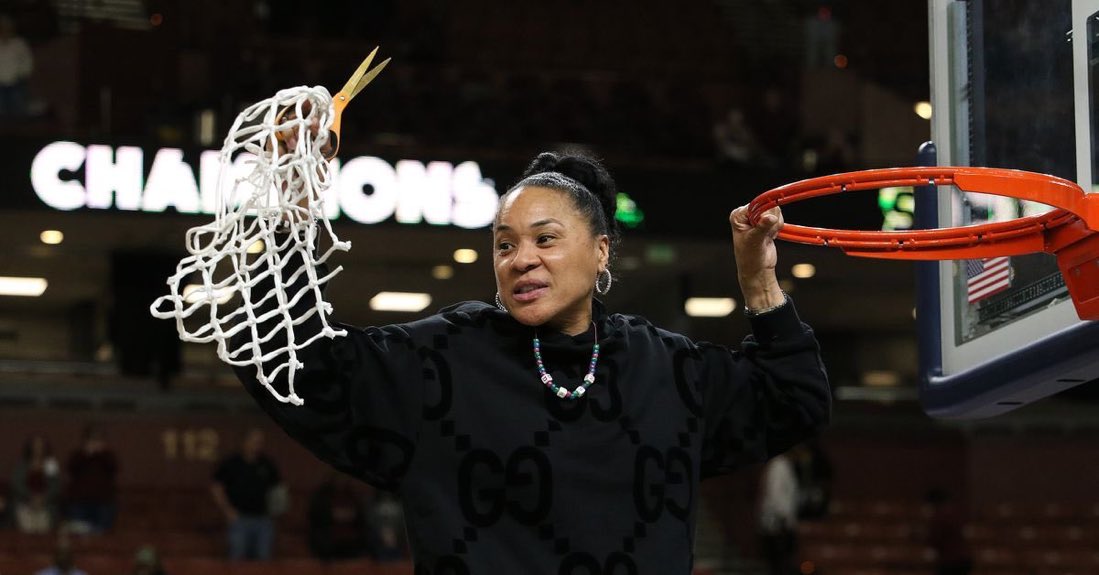 Dino Presley (@coachdpresley) on Twitter photo Coach Staley! A Philly GOAT! Congrats to the <a href="/GamecockWBB/">South Carolina Women's Basketball</a> team, National Champions! Coach Staley! A Philly GOAT! Congrats to the <a href="/GamecockWBB/">South Carolina Women's Basketball</a> team, National Champions!
