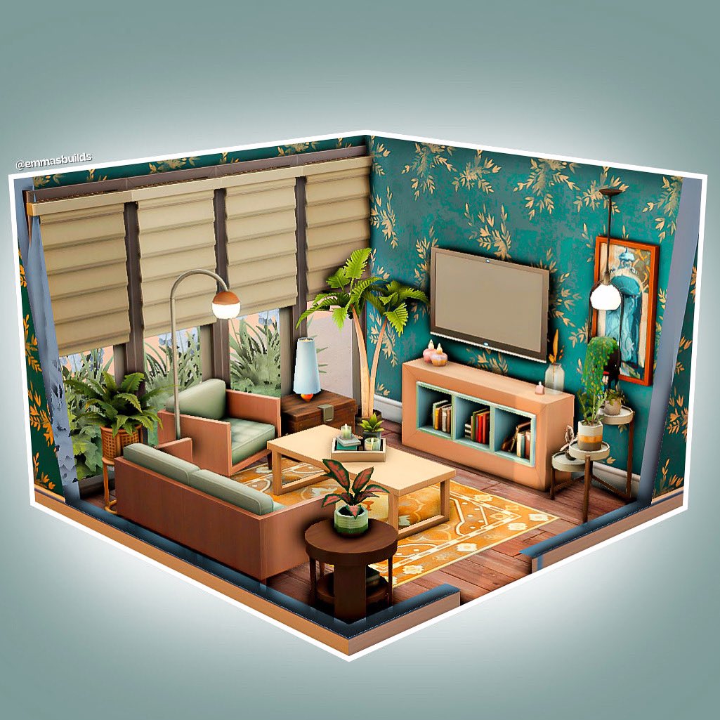 a little living room 💐
#thesims4 #thesims #simsbuild #showusyourbuilds