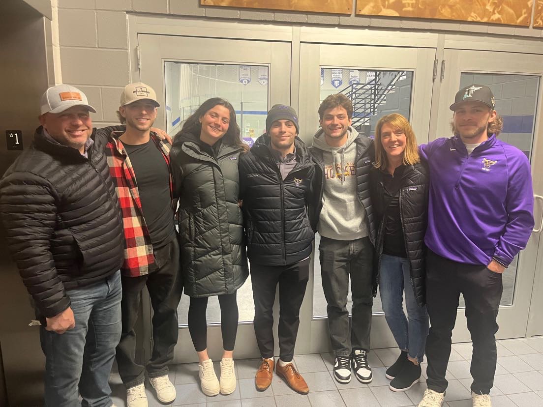 Lisa Steinmetz (@mistylee300lisa) on Twitter photo What a great season to be a part of the Maverick hockey family! <a href="/MinnStMHockey/">Minnesota State Hockey</a> <a href="/JSteinmetz29/">Jordan Steinmetz</a> so blessed and
much gratitude🏒💜💛thank you to all the parents for welcoming this year💜💛#goodlucknextseason What a great season to be a part of the Maverick hockey family! <a href="/MinnStMHockey/">Minnesota State Hockey</a> <a href="/JSteinmetz29/">Jordan Steinmetz</a> so blessed and
much gratitude🏒💜💛thank you to all the parents for welcoming this year💜💛#goodlucknextseason