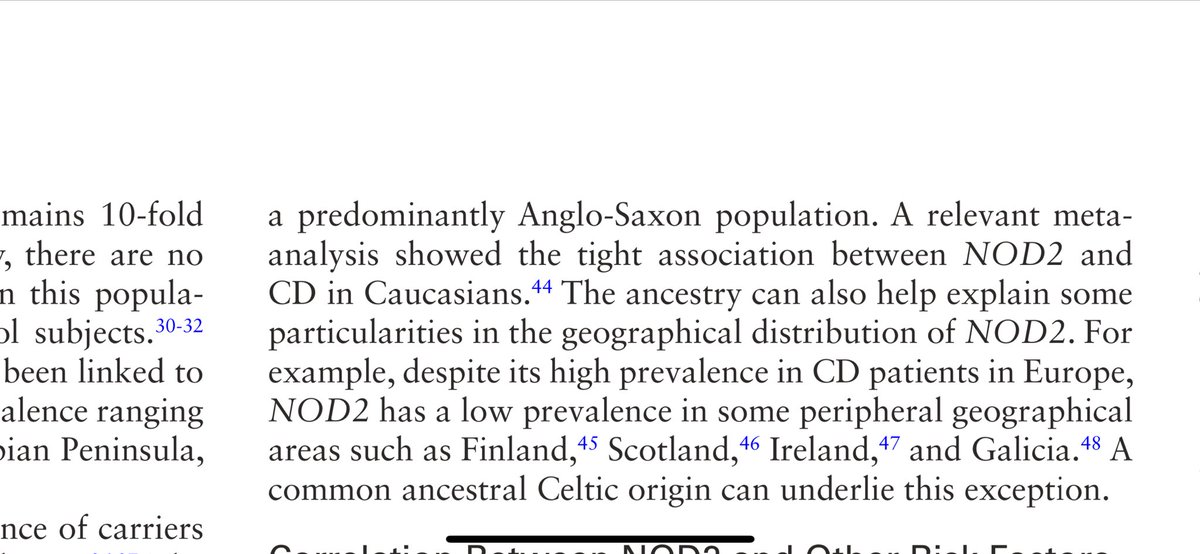 Reading this amazing paper about NOD2…and CD… it is like a dream! Citing the crazy celtic theories of my PhD! x.com/drrobindud/sta…