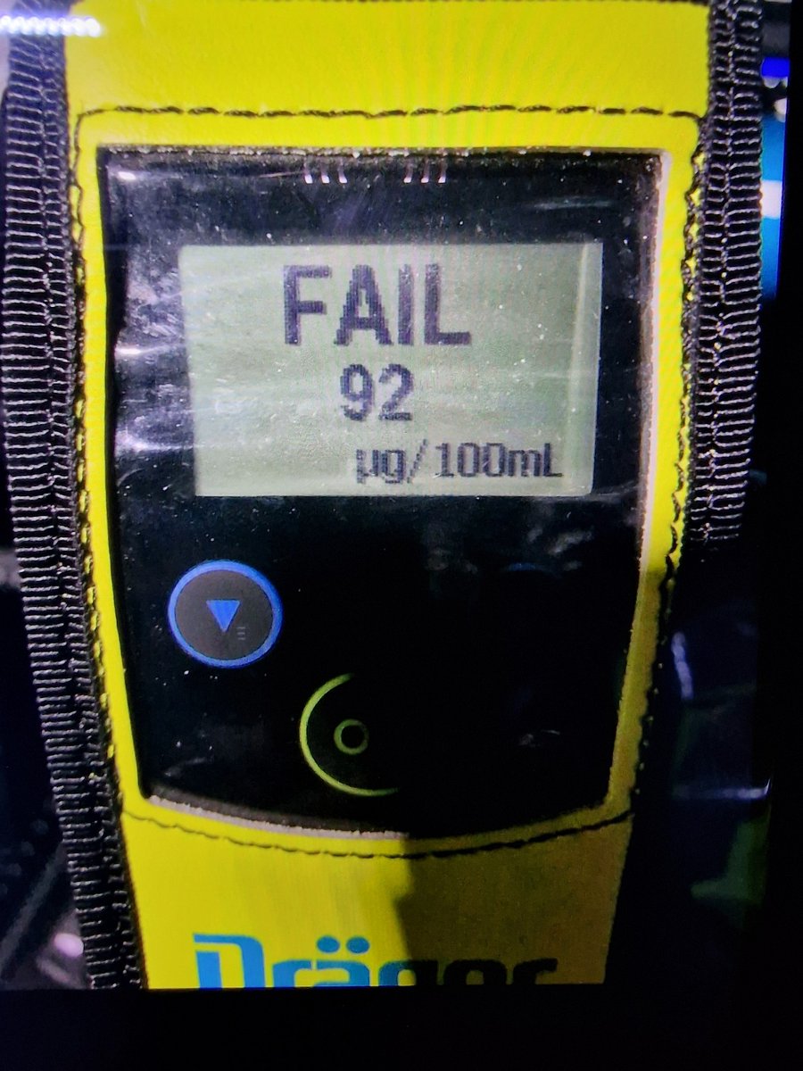 Stopping a 44 ton HGV can be difficult on the Motorway 

Trying to stop one M6 Preston with a driver nearly x3 the drink drive limit is a challenge

Calm tactics got it stopped safely without damage/injury 

Apologies if you were held in the Rolling Block

#T3RPU #HZ33 #Fatal5