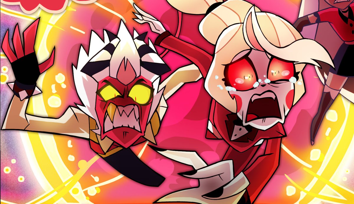 Soon! 😭
#Aless #impsona #HazbinHotel #HelluvaBossOC #HazbinHotelArt #HazbinHotelCharlie #HelluvaBoss #chaggie #Adamxlute #AdamHazbinHotel #guitarspear #HazbinHotelsera #sera