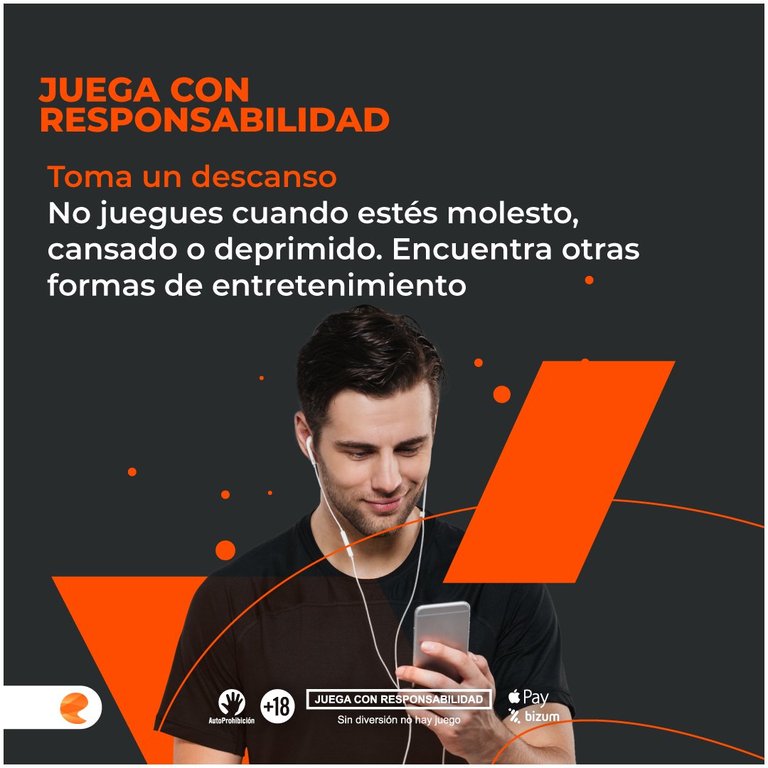enracha's tweet photo. ⏰ Establece un límite de tiempo y dinero para jugar
🛠 Consulta nuestras herramientas para mantener el control
👉 https://t.co/Mp4DtptFo7 https://t.co/vO5jYTXVSO