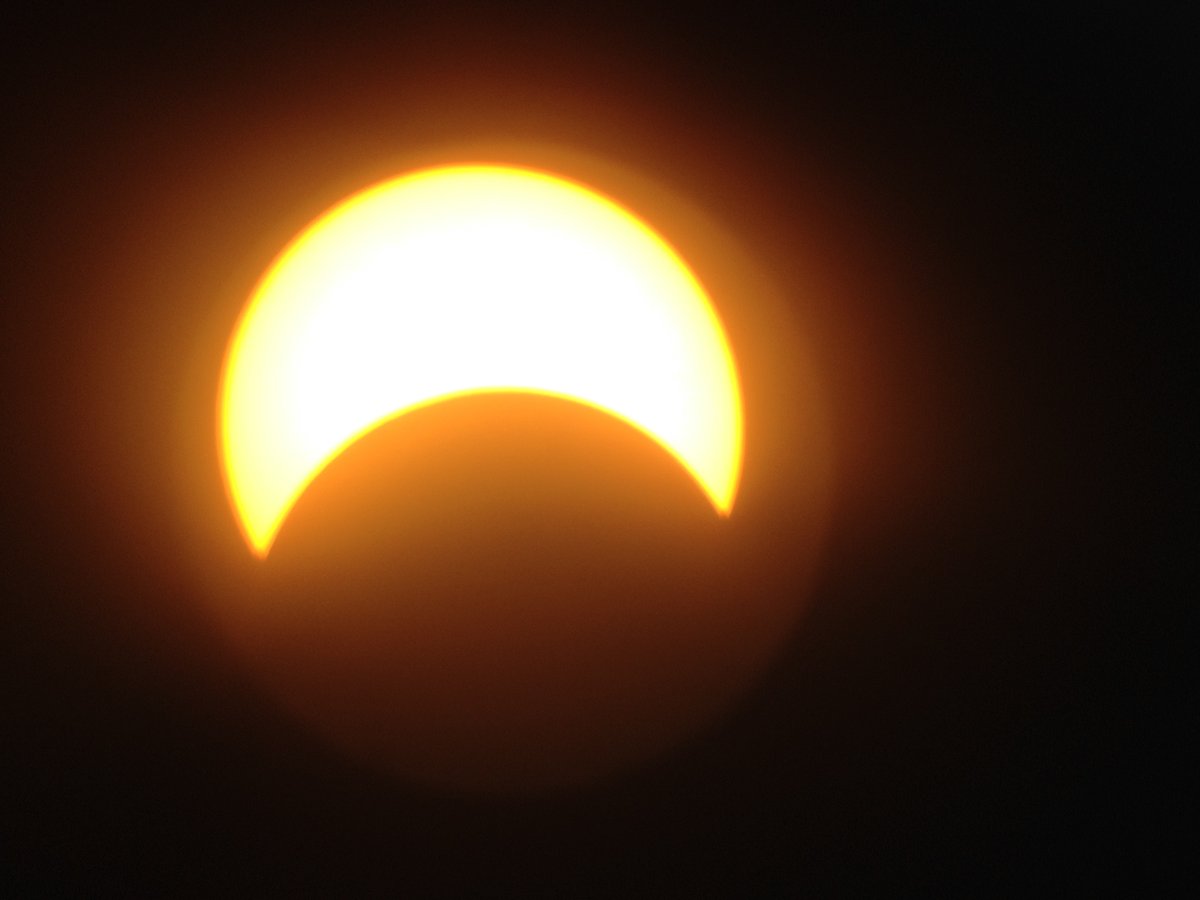 Tomorrow, a partial solar eclipse will be visible from Hawai’i. It will begin at 06:33 am April 8th, reaching its peak at 07:12 am.