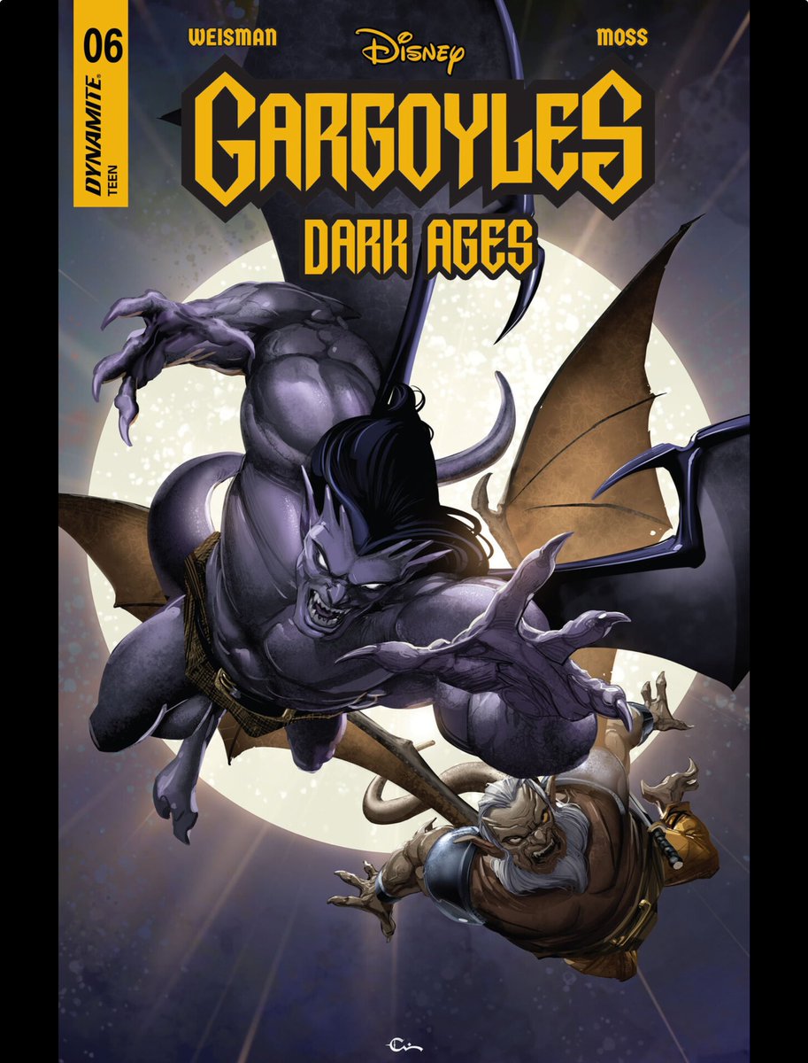 Just read this final issue, and I really enjoyed this entire series. Hopefully we’ll get more stories set in this time period, because as this final issue says, “No good story ever truly ends.” #Gargoyles