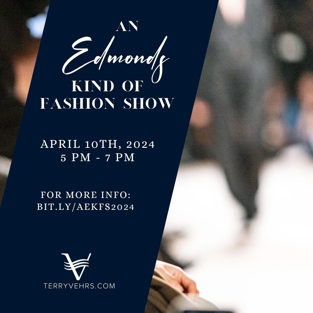 👗✨ Step into style with 'An Edmonds Kind of Fashion Show'! ✨👠

Join us for a dazzling display of the latest trends and local flair. From chic to casual, this show has it all! 

Secure your seats here!
👉 bit.ly/AEKFS2024

#FashionShow #ECA #TerryExploresEdmonds