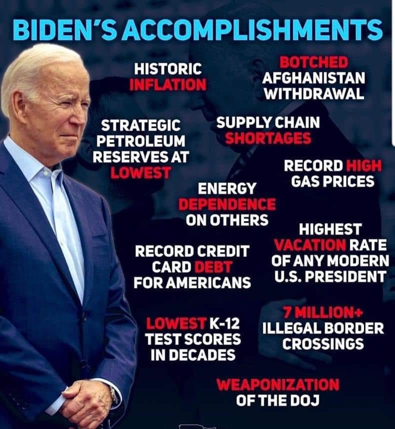 Back from vacation and I see nothing has changed. #BidenWorstPresidentEver