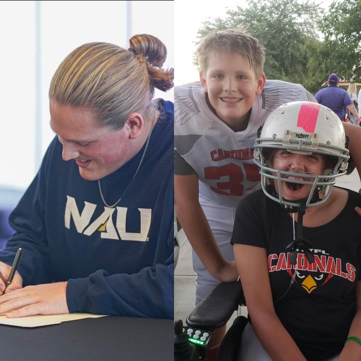 STYFL's tweet photo. Congratulations to former STYFL player @DylanJLaflamme for signing to play college football at @NAU_Football. @NAUFootballNews Congrats Dylan, way to represent. Super proud of you. 
#styfl #styflalumni #25yearsprovidingyouthfootball https://t.co/Jz3bY3zqHQ