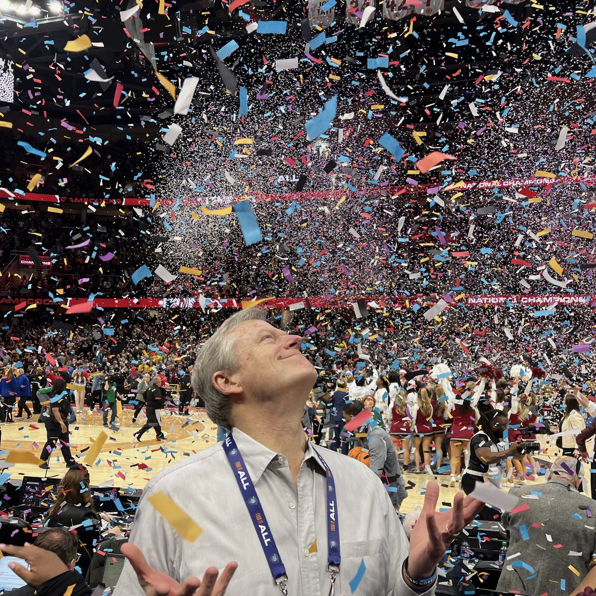 What an experience! Congratulations to the 2024 DI Women’s Basketball National Champions, @GamecockWBB! 🏆