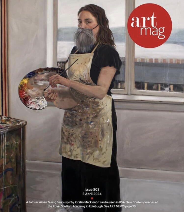 OUT NOW: the new digital edition of @artmaguk has the latest Scottish arts news. View and download it: artmag.co.uk/magazine/artma…
Image Kirstin Mackinnon, @RoyalScotAcad New Contemporaries.
#onlinemagazine #digitalmagazine #magazines #magazine #artmagazine #artmagazines