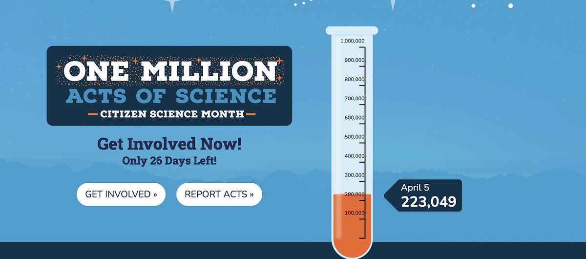 You can be the One in a Million -Join us to Map tasks.hotosm.org/projects/16492… this global Citizen Science Month @uniquemappers @SciStarter @CitSciMonth and #OneMillionActsofScience as you map