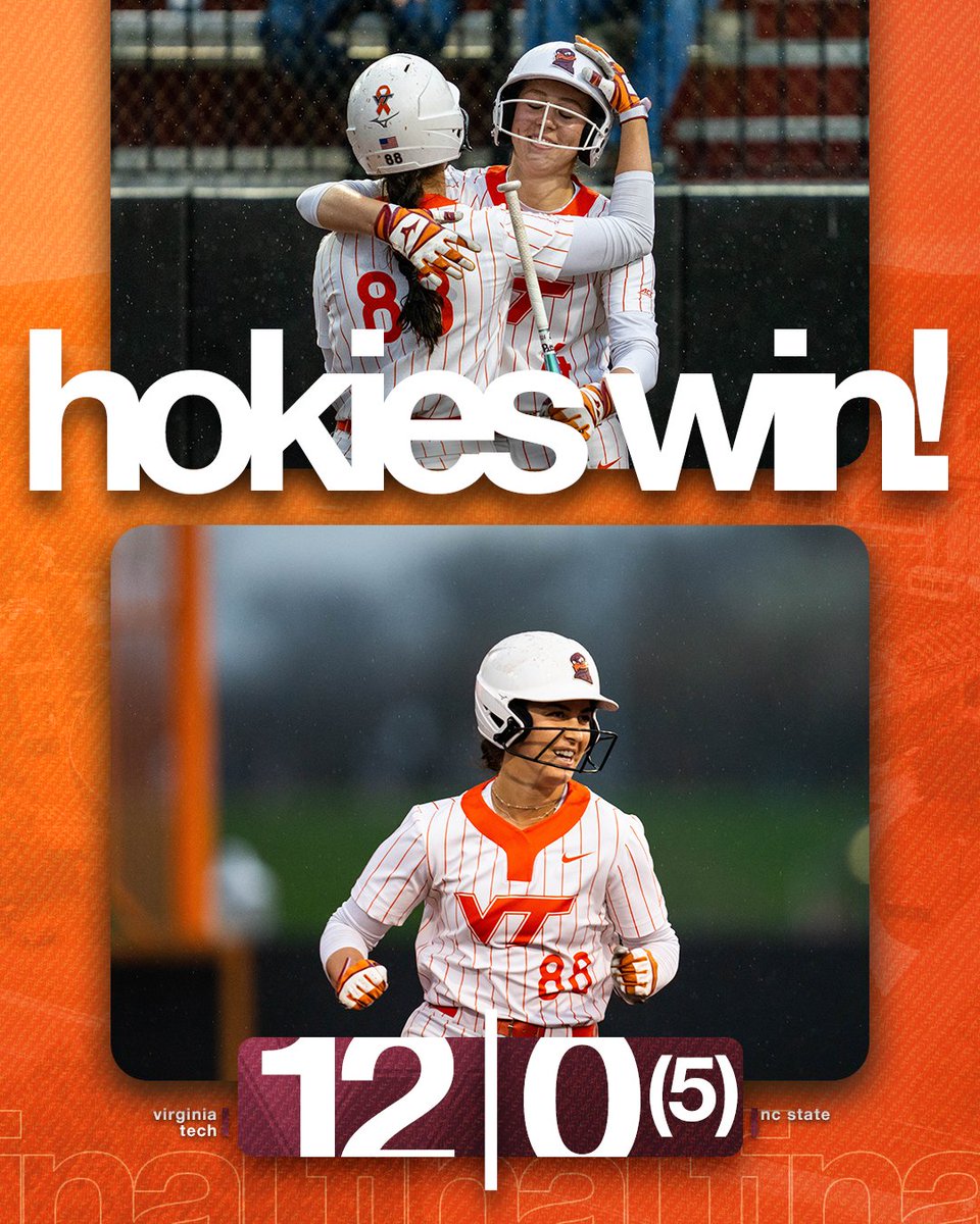 Series Secured 🔒

#HokieNation🦃🥎