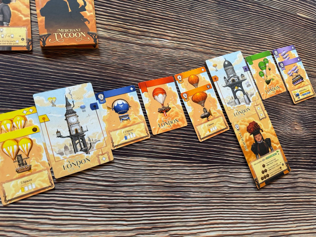 Sneak Peek Sunday! We've teamed up again with Andrew Bosley to bring Dan Germain's design of Grand Central Skyport to life. Manage a docking station in a retro futurism world where airships rule the sky. 

Coming to Kickstarter next month. Follow here:

kickstarter.com/projects/chade…