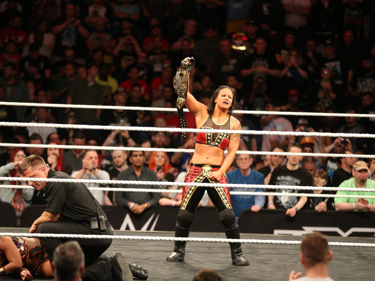 On this day in 2018, @QoSBaszler won the NXT Women's Championship for the 1st time at NXT TakeOver: New Orleans #WWE #WWENXT #NXT #NXTTakeOver #NXTWomensTitle