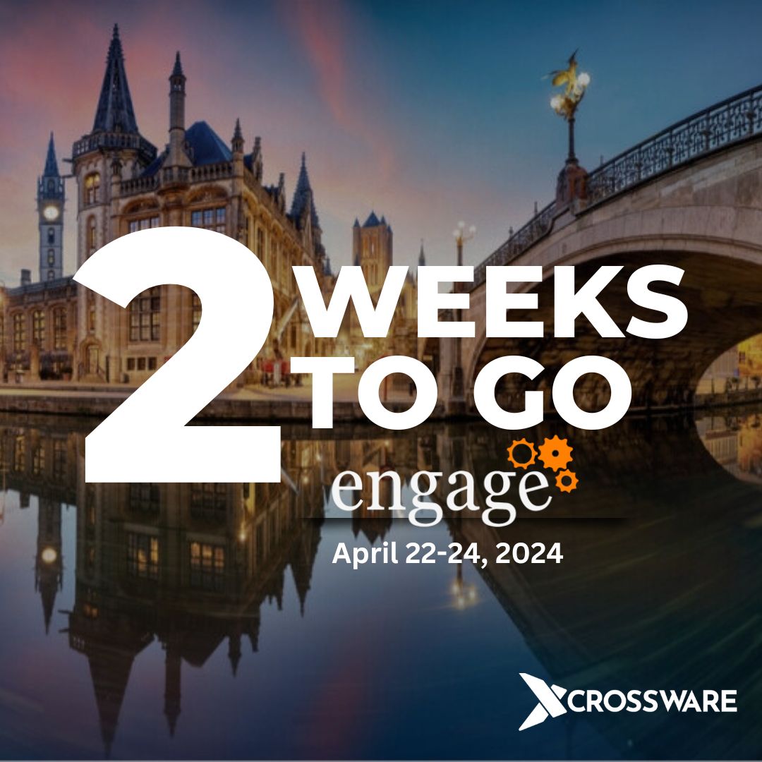 TeamCrossware's tweet photo. Only 2 weeks until Engage 2024 in Belgium! 🚀 Get ready to explore digital communication with Crossware.
Don't miss this chance to transform your approach to business emails!
#Engage2024Countdown #Crossware https://t.co/rqacmyeKYT