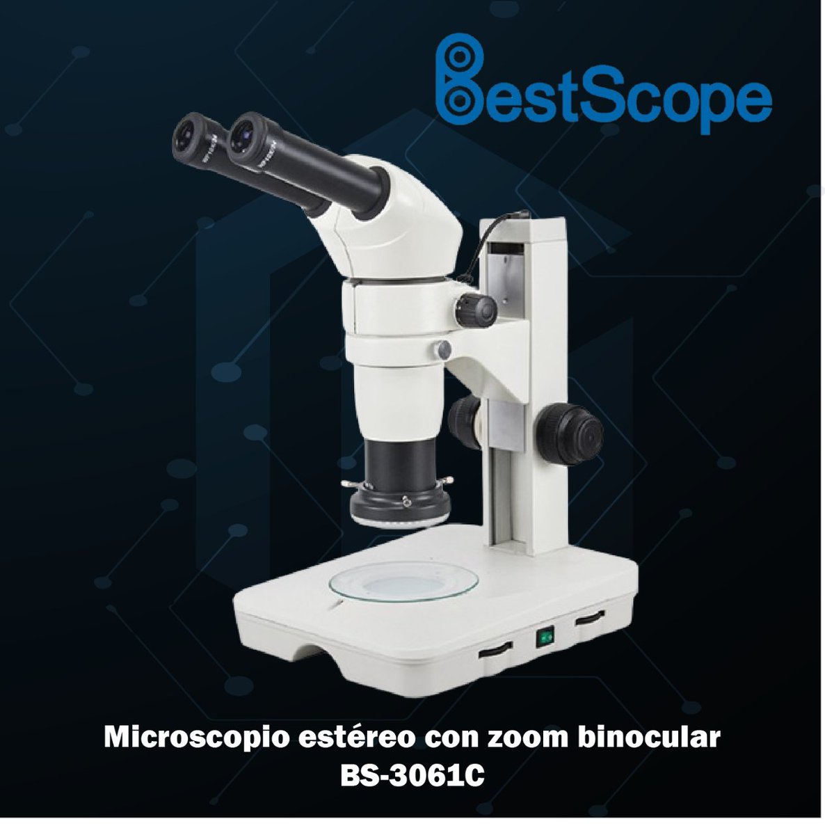 TecnigenLTDA's tweet photo. Microscopio estéreo con zoom binocular
BS-3061C - BestScope

Visítanos en nuestra página web https://t.co/rJ81EISxQs

#equiposparalaboratorio #tecnigen #vortex #agitador #centrifugas #mezcladores #reactivoscientificos #equipocientífico #biotecnologia #laboratorio #biotechnology https://t.co/p8r6q902zQ