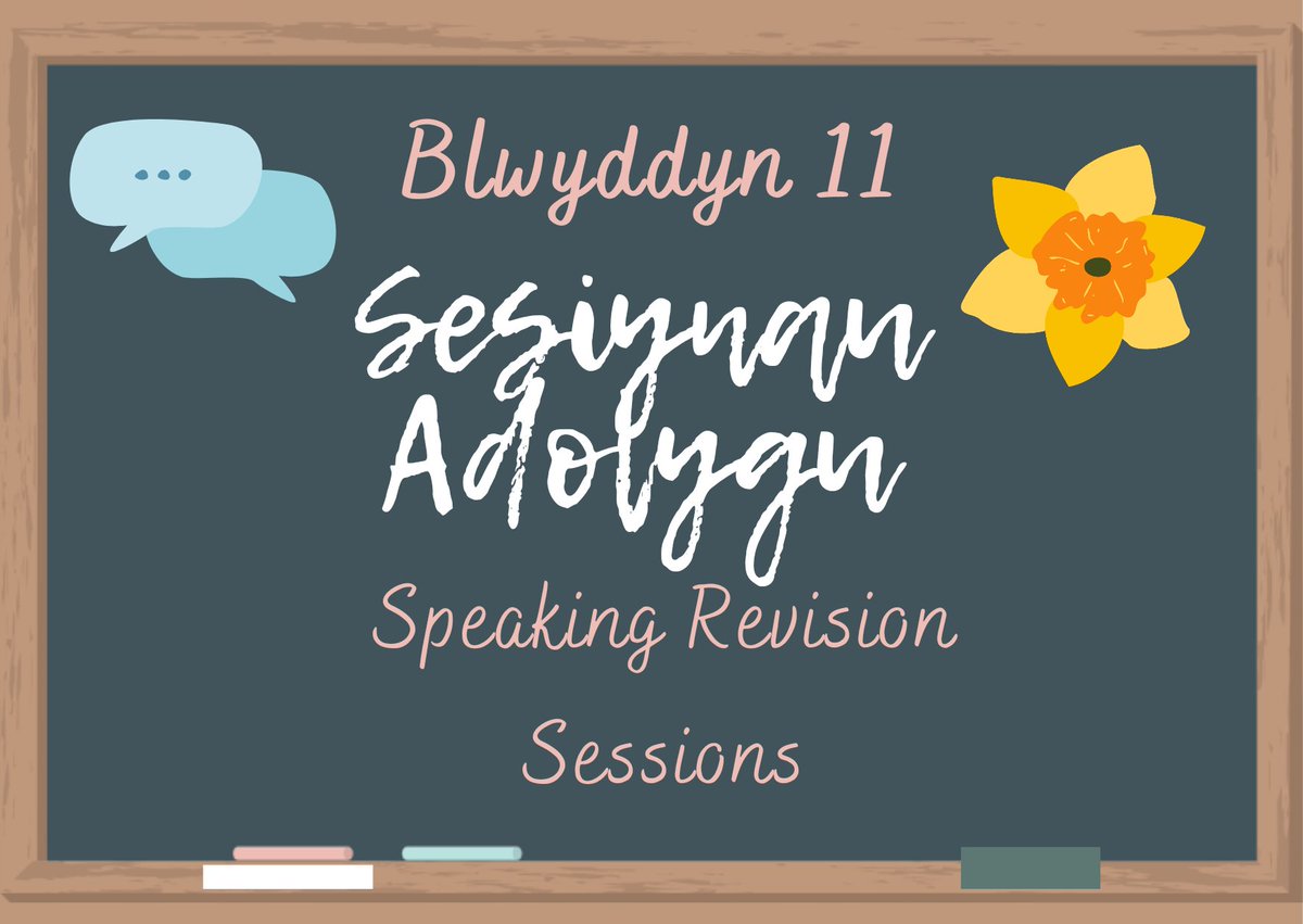Cymraeg2XL's tweet photo. Croeso nôl! Sesiynau Adolygu am Fl 11 i baratoi am wythnos nesa/ Revision Sessions on every day this week for Bl 11 to prepare for next week's exam 🏴 #adolygu #revise #speakingexam #youvegotthis
@StanwellSchool https://t.co/afWqhyjTKG