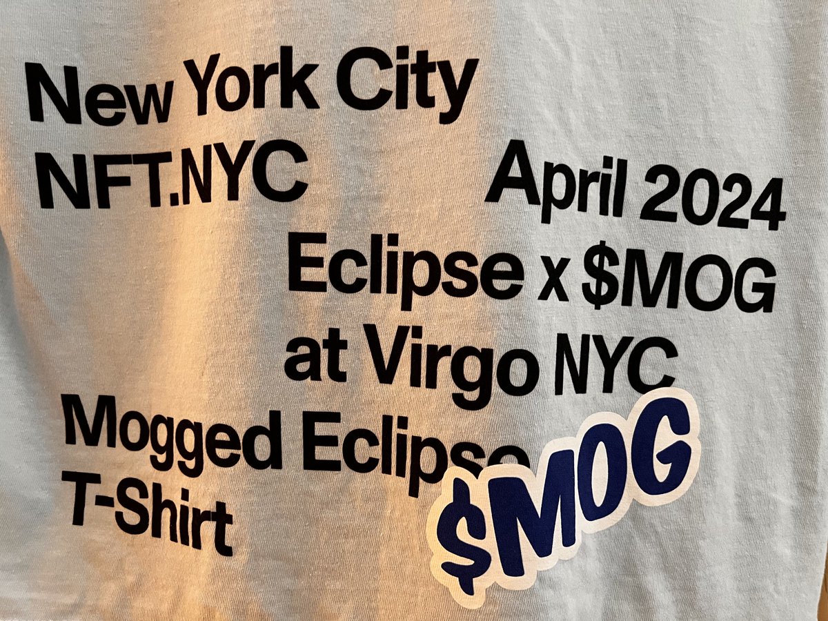 anyone take any photos in their exclusive mog merch from the event this week?