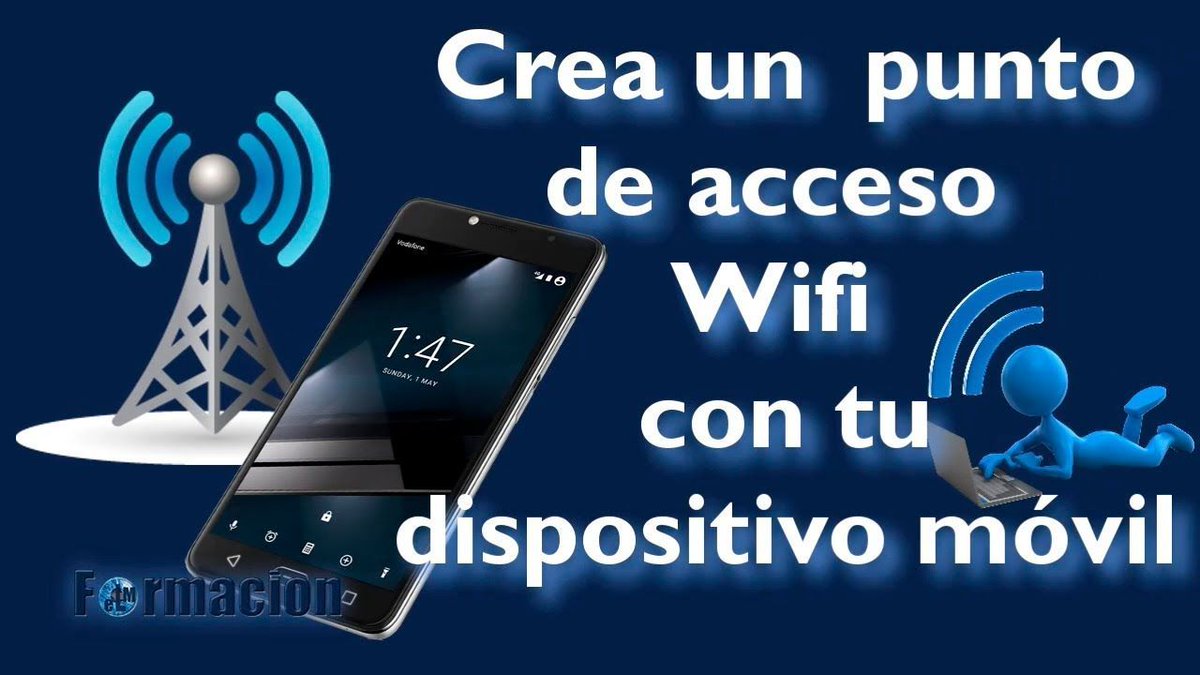 Crea un punto de acceso #Wifi con tu dispositivo móvil. buff.ly/2l8G4fc