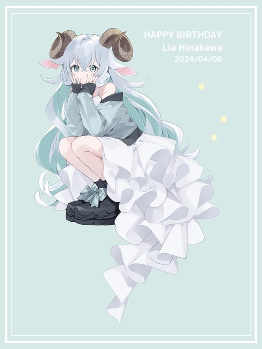「sheep girl white dress」 illustration images(Latest)