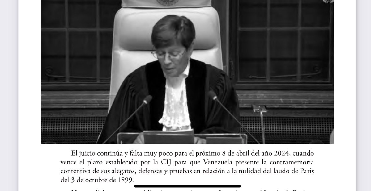 #08Abril   El Gobierno de Vzla debe presentar la contramemoria en La Haya 

<a href="/CIJ_ICJ/">CIJ_ICJ</a> 

Ese día termina el plazo.