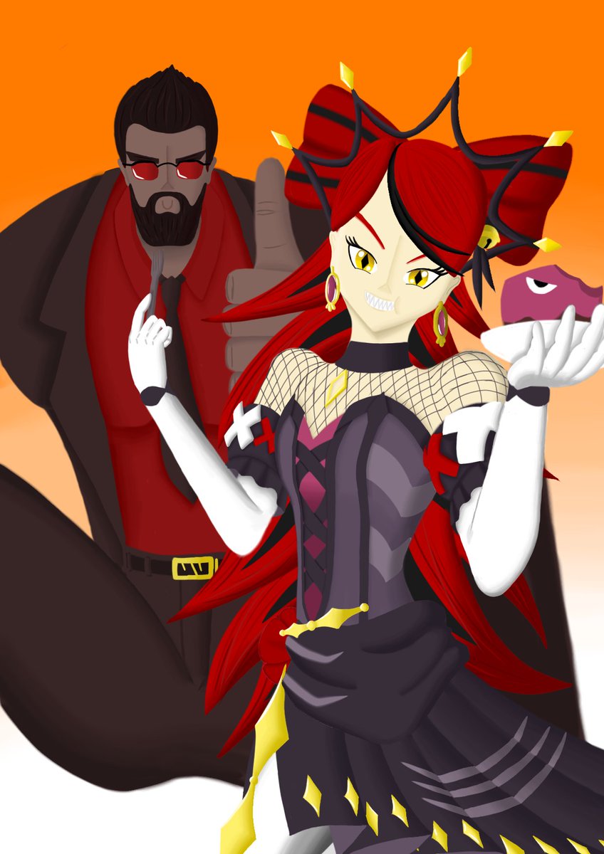 เสร็จสักที!!!!!! ยินดีด้วยฮะกับการครบรอบ 1 ปีย้อนหลัง 1 เดือนฮะ🎊🎉🎊 (ขอโทษด้วยฮะที่ผมใช้เวลาวาดช้าและนานฮะ)
#Rexalust