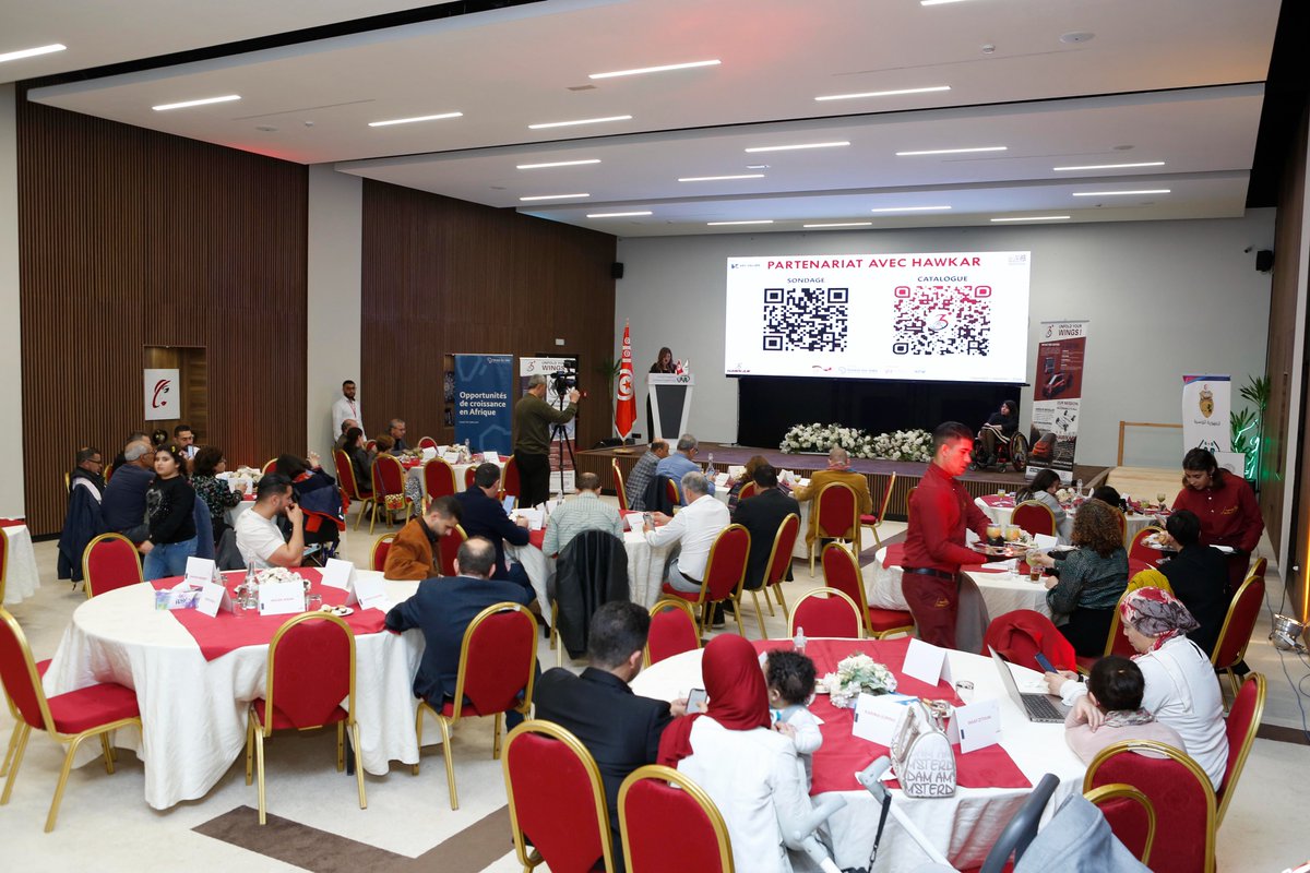 HawKarTN's tweet photo. A memorable evening event organized by HAWKAR on April 3, 2024! A true celebration of sustainability and positive impact.
Thank you to our partners and sponsors, @GIZ_Tunisie who made this all possible!

#Sustainability #ImpactPositif #Innovation #Partnership #HawKarEvent https://t.co/5HcEojzu8I