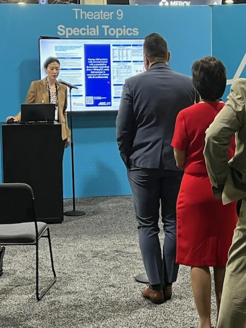 Jennifer Liu (@jliu_mskcardonc) on Twitter photo So proud of current and past #cardioonc fellows <a href="/MSKCancerCenter/">Memorial Sloan Kettering Cancer Center</a> <a href="/Tsay_What/">Annie Tsay</a> <a href="/Kristinehjang/">Kristine Jang</a> present their work #ACC2024 Thank you <a href="/DrGuptaD/">Dipti Gupta MD, MPH</a> for leading the #fellowship training program. So proud of current and past #cardioonc fellows <a href="/MSKCancerCenter/">Memorial Sloan Kettering Cancer Center</a> <a href="/Tsay_What/">Annie Tsay</a> <a href="/Kristinehjang/">Kristine Jang</a> present their work #ACC2024 Thank you <a href="/DrGuptaD/">Dipti Gupta MD, MPH</a> for leading the #fellowship training program.