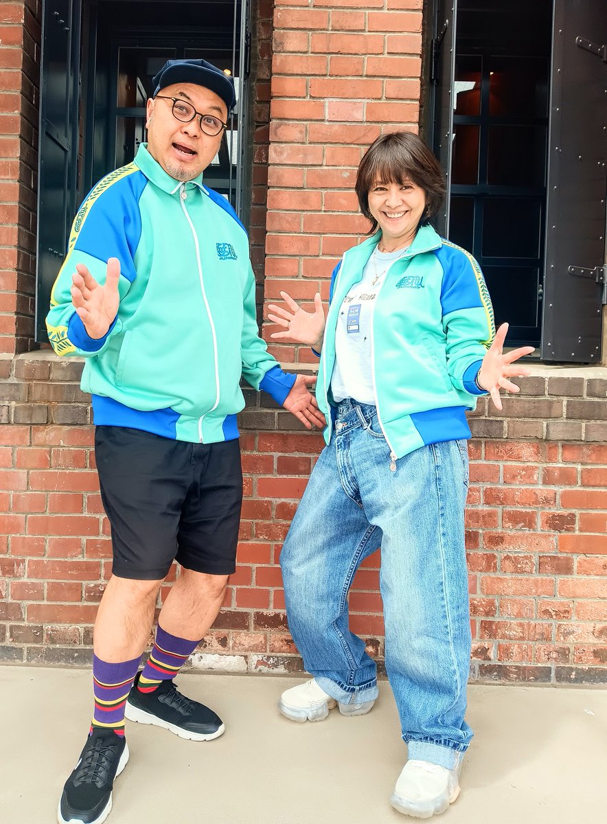 巡礼ジャージ2024】 只今ウィメンズサイズのみ販売中◎ モデル(右)は