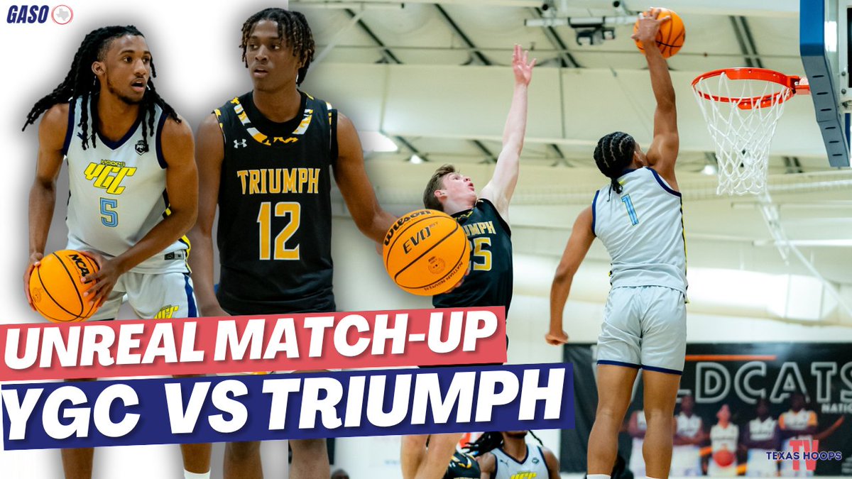 Sunday Funday at the #2Cities1GASO provided one of the dopest games you'll see this Spring 🔥 @TriumphBasketb1 vs @YGC_Hoops in a THRILLER! WATCH NOW ⬇️ youtu.be/WsQLtOdY8mE