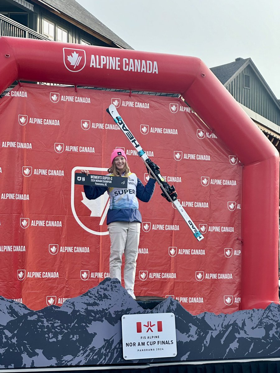 The 2023-24 NorAm Cup speed season is in the books! 📚💪 Congratulations to Allison Mollin for winning the NorAm titles in both (!!) downhill and super-G 🔥🔥🔥 #stifelusskiteam