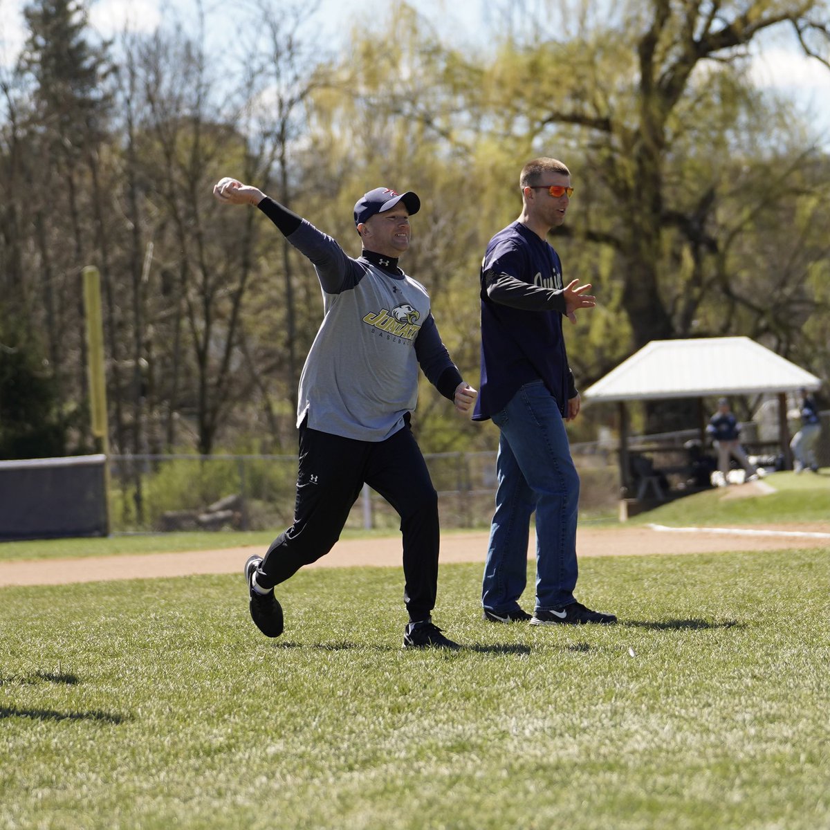 Juniata Athletics (@juniataeagles) on Twitter photo Prior to today’s <a href="/JuniataBaseball/">Juniata Baseball</a> doubleheader against Wilkes, members of the 2004 MAC Commonwealth Championship winning team were recognized and each threw a ceremonial first pitch 👏
📸 Ellie Kyle
#WingsUp #GoEagles #TakingFlight Prior to today’s <a href="/JuniataBaseball/">Juniata Baseball</a> doubleheader against Wilkes, members of the 2004 MAC Commonwealth Championship winning team were recognized and each threw a ceremonial first pitch 👏
📸 Ellie Kyle
#WingsUp #GoEagles #TakingFlight