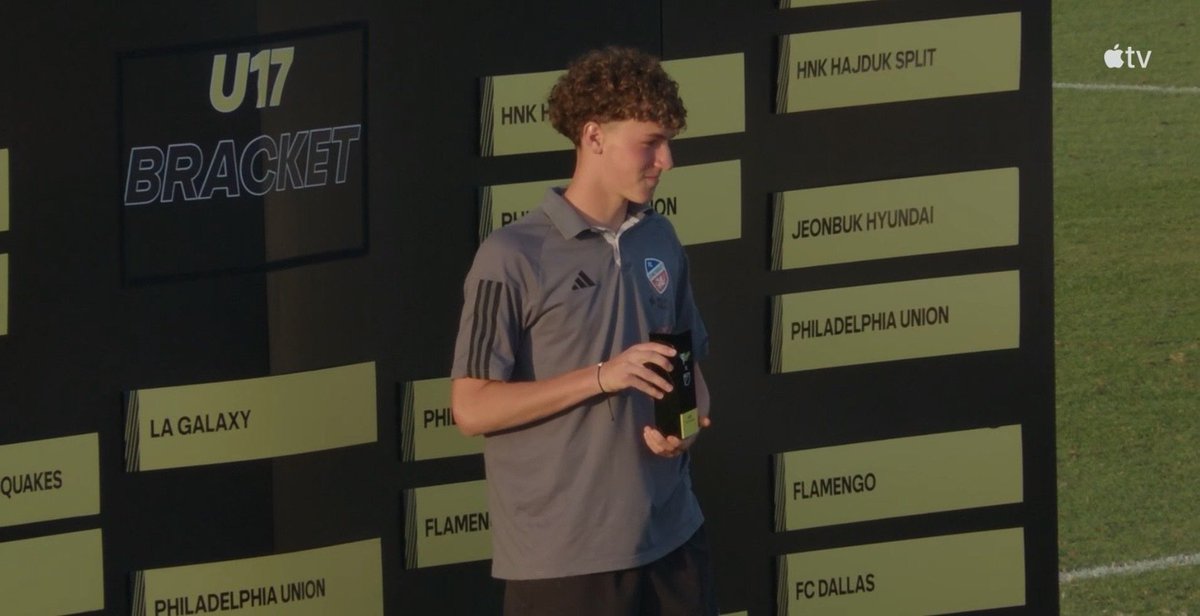 🇺🇸 FC Cincinnati academy forward Stefan Chirila wins the Golden Boot for the U-17 GA Cup. Chirila, 17, joined Cincy academy from Philly last year. He made his second team debut this season with Cincy.