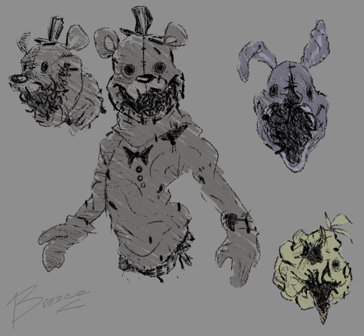 five nights at freddy's or something