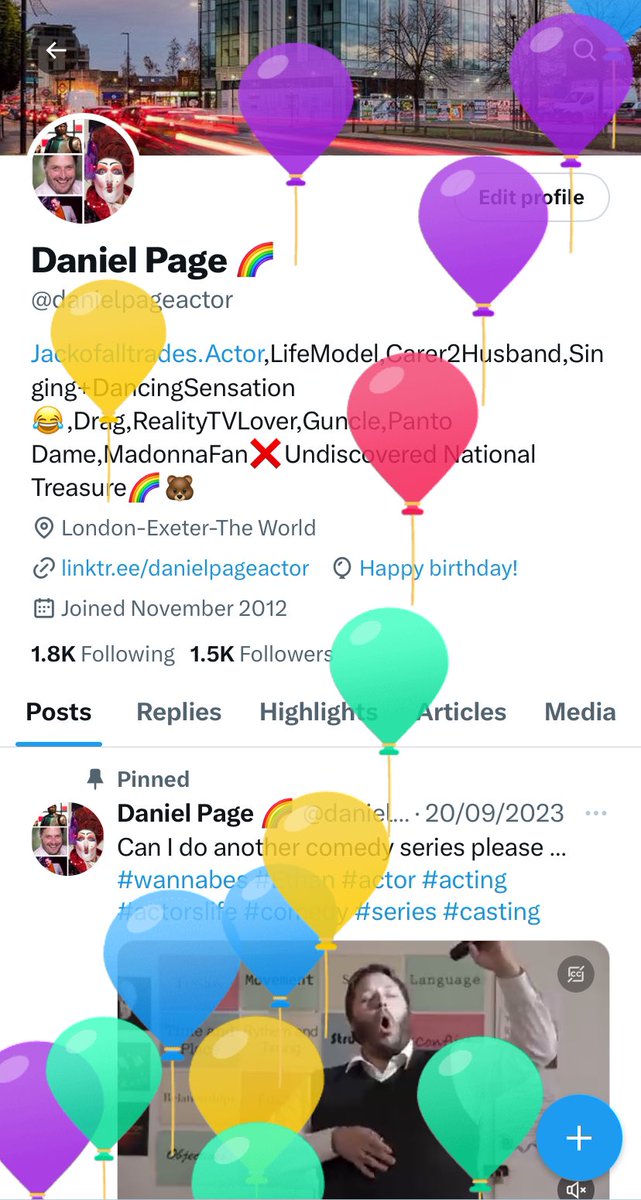 It’s Balloon Day ……..