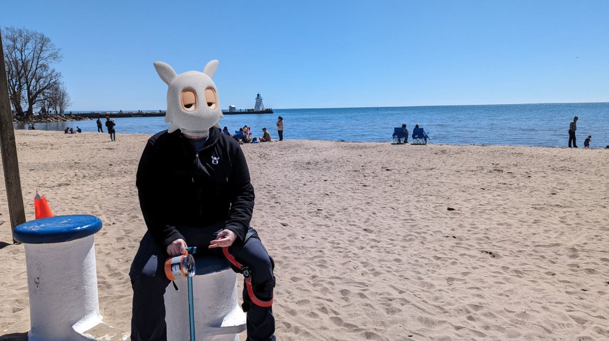 Went for a bit of a drive and a walk today in Port Dover and chilling at the beach. So relaxing on a beautiful sunny spring day!! #MentalhealthMatters #HealingJourney #ACL #MCL #Ankle #Knee #Beach #springtime #AKCB #BeastMode #sunny #Sunday #Lighthouse #PortDover